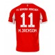Bayern Munich Nicolas Jackson #11 Hjemmedrakt 2025-26 Korte ermer